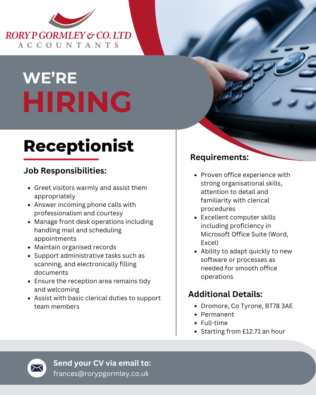 We’re Hiring!
